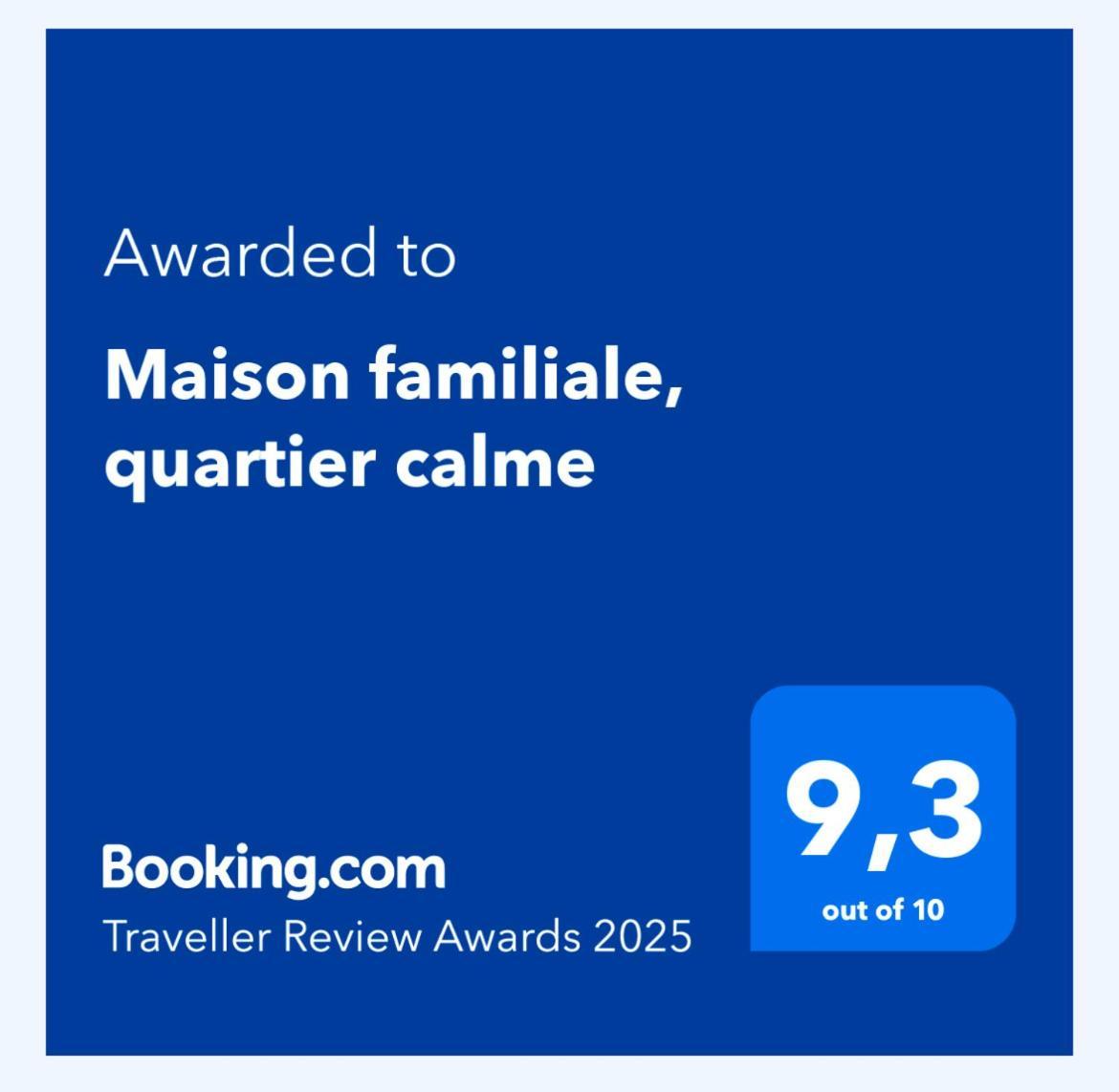 Maison Familiale, Quartier Calme Le Mans Eksteriør bilde